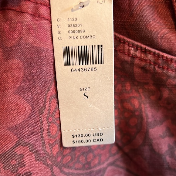 - Anthropologie Pilcro Patchwork The Trailblazer Pants Size Small New - Picture 12 of 15